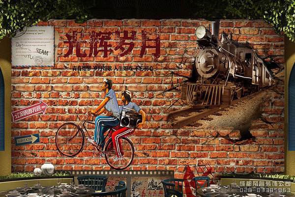 憶青春主題餐廳如何裝修設(shè)計？